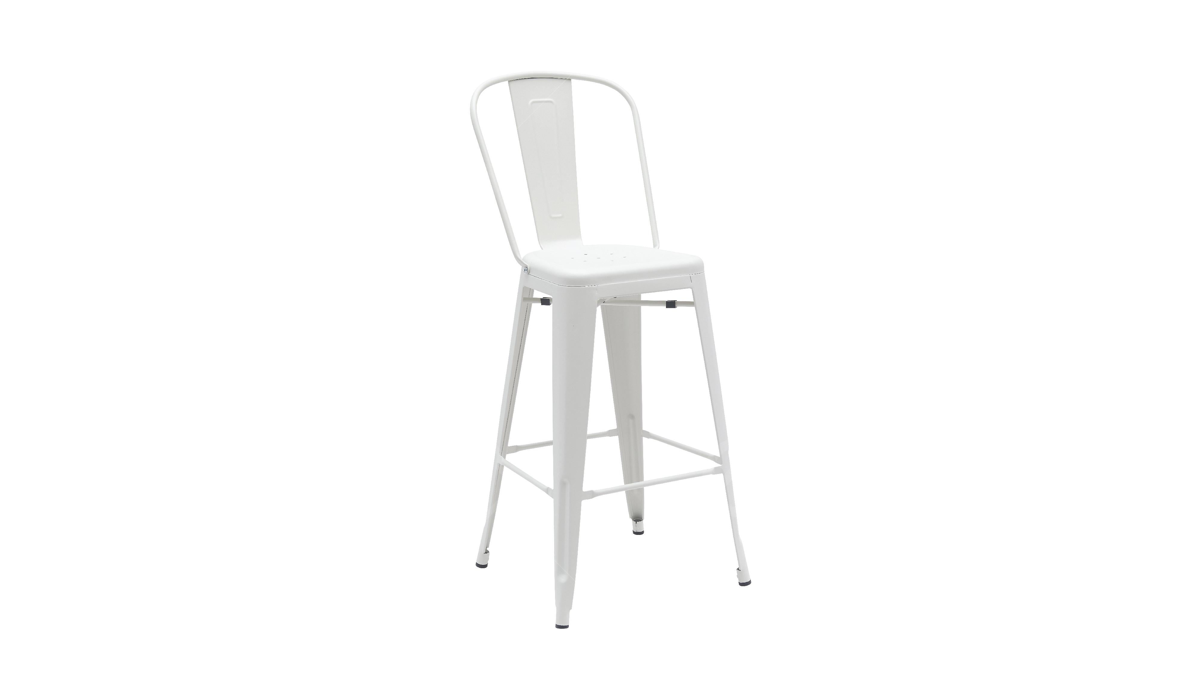 9024 Bar high white